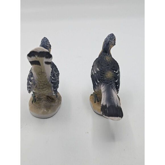 2 Blue Birds Road Runners Vintage Norcrest 3" 4" Ceramic Japan Figurines - Picture 4 of 5